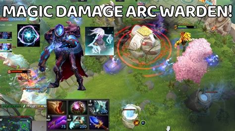 Trying Magic Arc Warden Dota Arc Warden Mid Lane Gameplay Youtube