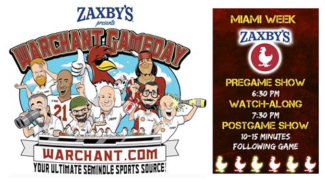 Zaxby S Warchant TV GameDay Live Post Game Show FSU Football Blows