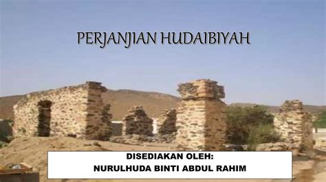 Perjanjian Hudaibiyah Ppt