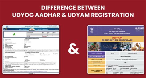 Difference Between Udyog Aadhar And Udyam Registration Legalwiz In