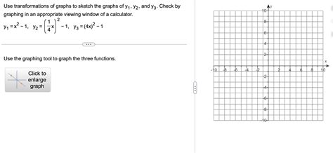 Solved Use Transformations Of Graphs To Sketch The Graphs Of Chegg