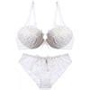 Free Shipping Women Sexy Hot Erotic Transparent Lingerie Ultrathin Bra Brief Set Lace Embroidery