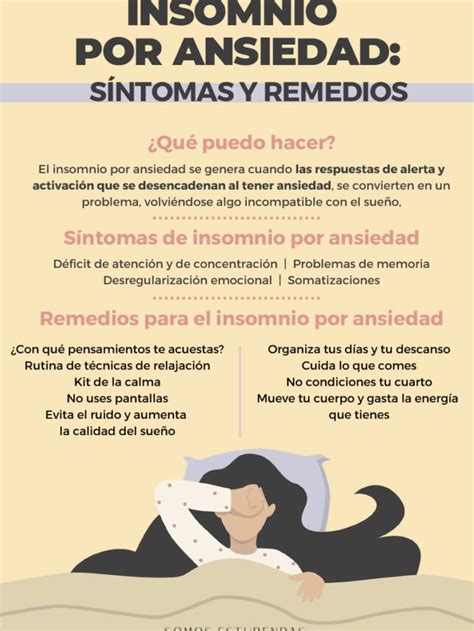 Cómo sanar el insomnio causado por la ansiedad Descubre efectivos