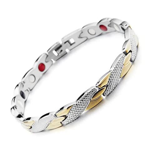 Pc Tourmaline Energy Balance Bracelet Slimming Products Magnetic