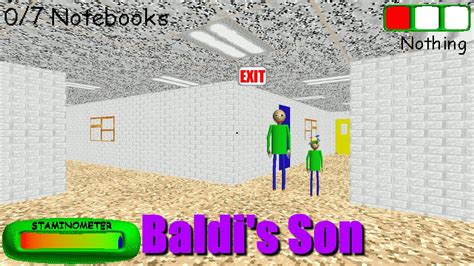 Baldi S Basics Modded But Baldi Has A Son YouTube