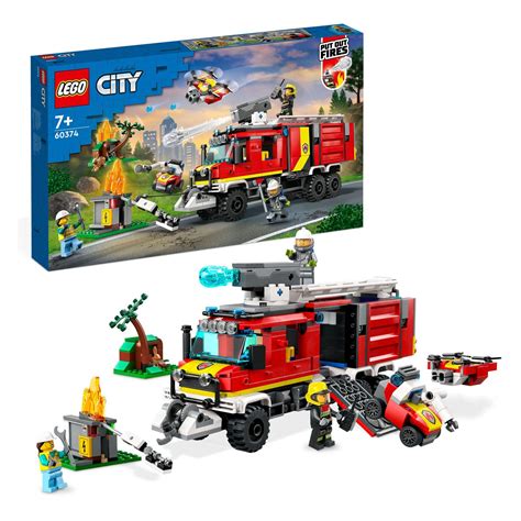 Kaufen Sie LEGO City 60374 Feuerwehrauto online? | Lobbes Spielzeug