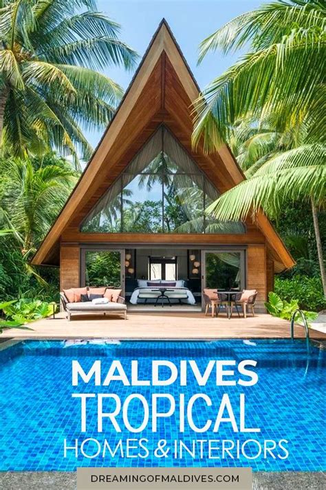 Tropical Homes and Interior Design in Maldives | Maldives hotel, Resort ...