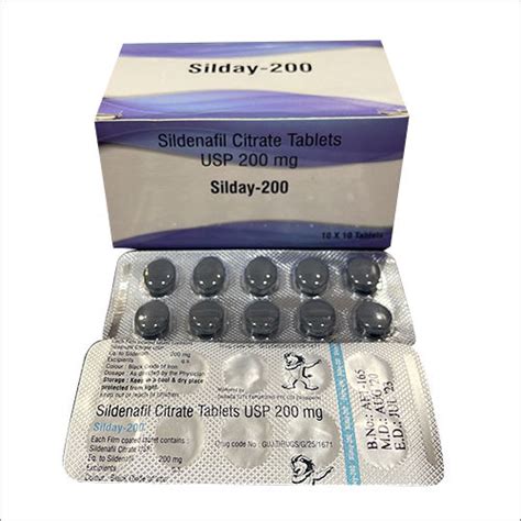 200mg Sildenafil Citrate Tablets Usp General Medicines at Best Price in ...