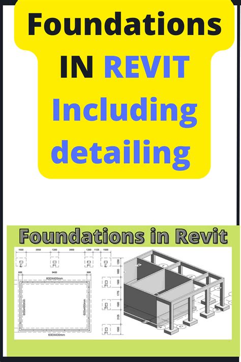 Foundations In Revit In Foundation Tutorials Revit Tutorial