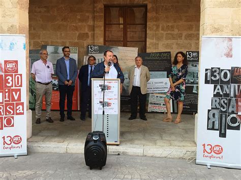 Se inaugura en Palma la expo 130 años de luchas y conquistas de UGT