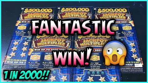 Big Win New Tickets 5 5 Jackpot Multiplier Florida Lottery