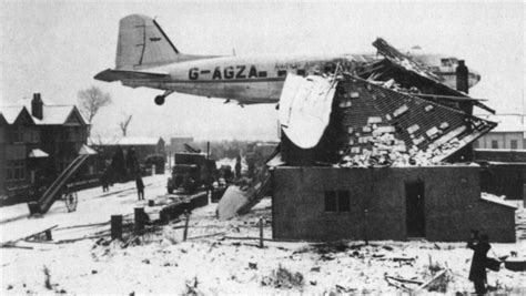 Just A Car Guy: How crazy is this, airplane crashed onto a roof... no ...