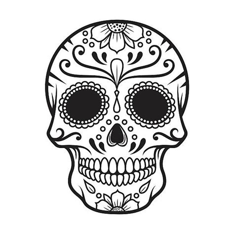 Sugar Skull Black And White Clipart 10 Free Cliparts Download Images On Clipground 2024