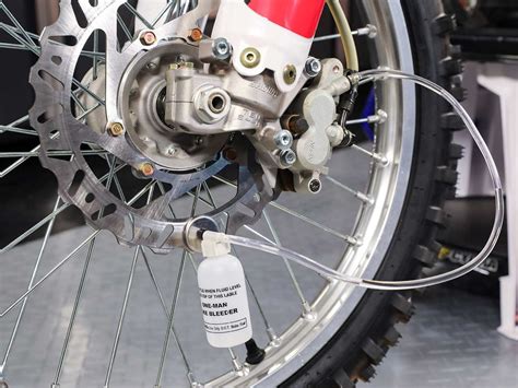 How To Bleed Brakes On A Dirt Bike Dirt Rider