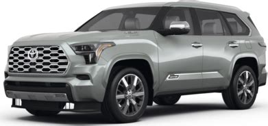 2023 Toyota Sequoia Specs & Feature Comparisons | Kelley Blue Book