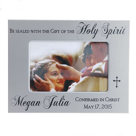 Personalized Elegant Confirmation Frame The Catholic Company