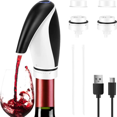 Amazon Electric Wine Aerator Automatic Red Wine Decanter Pump