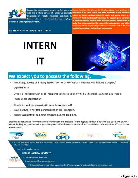 internship vacancies  sri lanka  intern   diploma