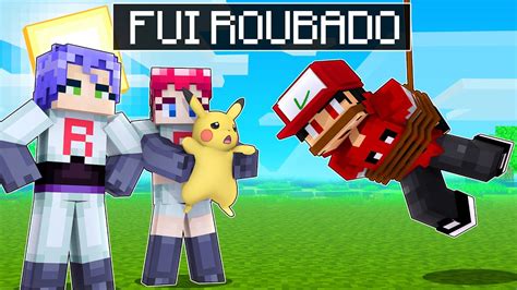 Minecraft Meu Pokemon Foi Roubado Pixelmon Lendas Ep P Dru