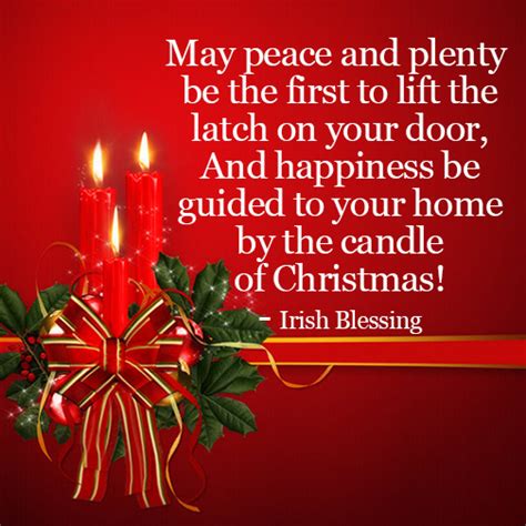 Irish Blessings At Christmas