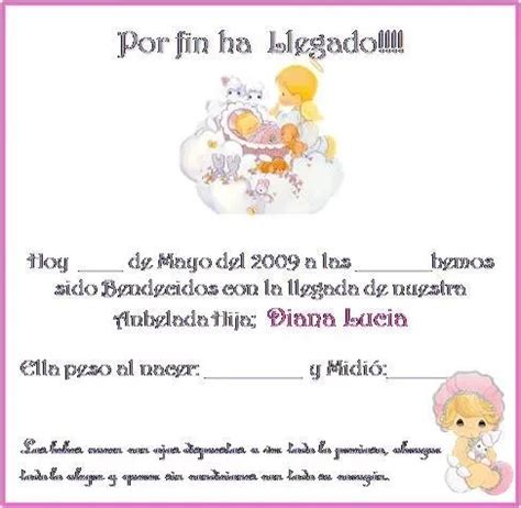 Tarjetas De Recuerdo De Nacimiento Para Imprimir Imagui