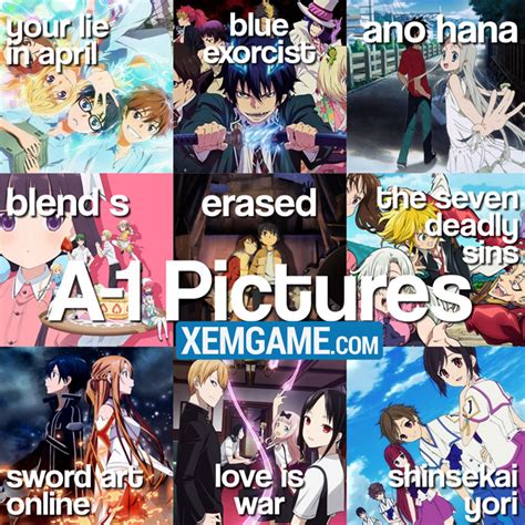 Discover more than 78 a 1 studio anime best - in.cdgdbentre