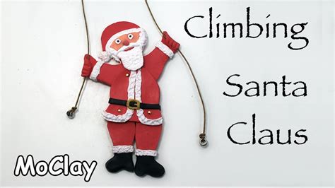 DIY Santa Claus Climbing Toy Christmas Crafts YouTube