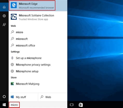 Ways To Access Microsoft Edge In Windows