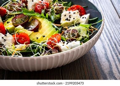 63 Green Salad With Manouri Cheese Images, Stock Photos & Vectors ...