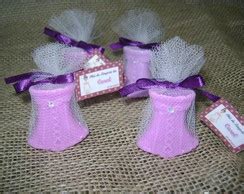 Lembrancinha Mini Sabonete Corpete Lingerie Elo