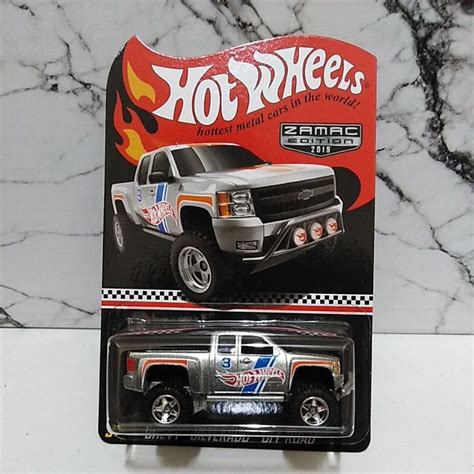 Hot Wheels 2019 Zamac Edition Chevy Silverado Off Road Shopee Malaysia