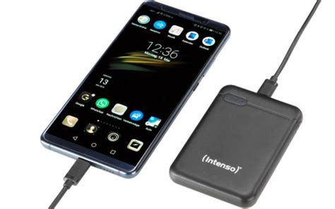 Внешний аккумулятор Powerbank Intenso 5000 m Ah black павербанк