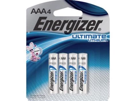 Energizer Batteries L92sbp 4 4pk Ultimate Lithium Aaa