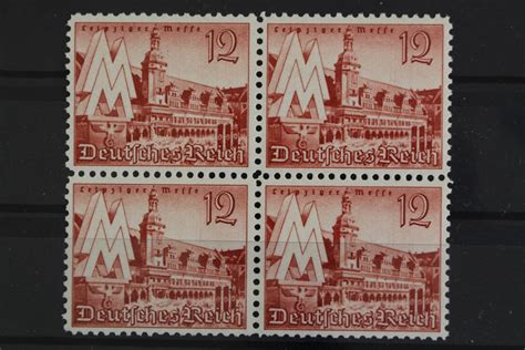 Deutsches Reich Minr Er Block Postfrisch Briefmarken