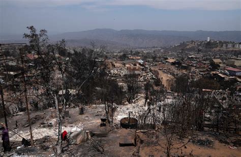 Chile Suman 122 Las Víctimas Fatales Por Los Incendios Forestales