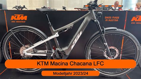 KTM Macina Chacana LFC Modelljahr 2023 2024 YouTube