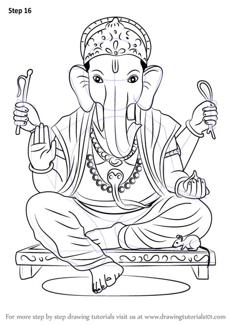 Ganesha Drawing Easy At Getdrawings Free Download