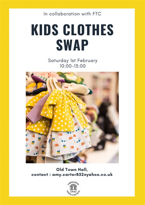 Kids Clothes Swap - Faringdon Town Council