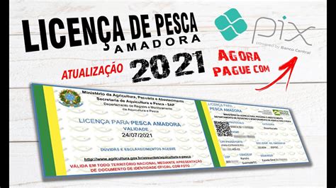 ATENÇÃO PESCADOR Licença de Pesca Amadora Tutorial FÁCIL de Como