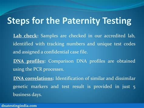 PPT Paternity DNA Testing In India PowerPoint Presentation Free