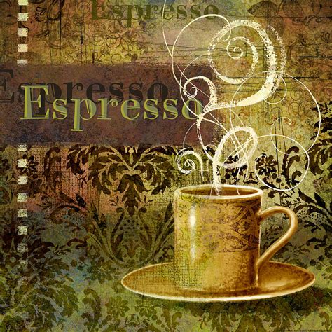 Coffee 3 Espresso Digital Art by Viv Eisner - Fine Art America