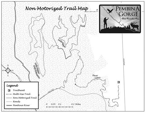 North Dakota State Park Maps Dwhike