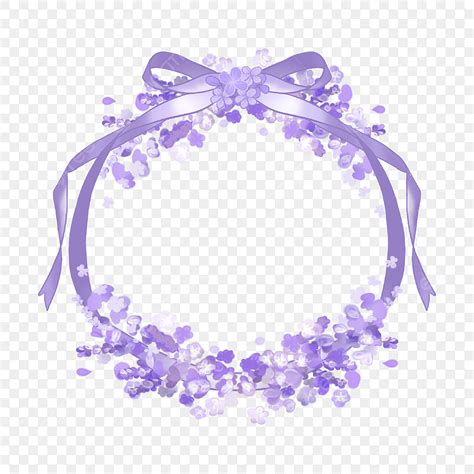 Purple Lavender PNG Transparent, Lavender Ribbon Border Purple, Purple Flower, Purple, Lavender ...