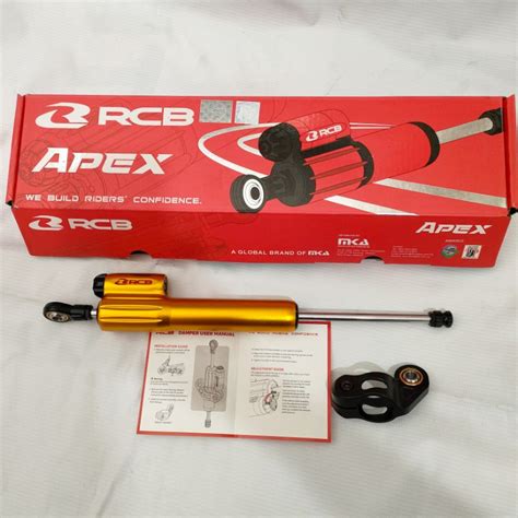 Jual Rcb Steering Damper Stabilizer Stang Apex Pro Mm Dan Apex