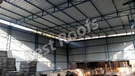 Mild Steel And Iron Industrial Godown Roofing Shed At Rs 130 Square