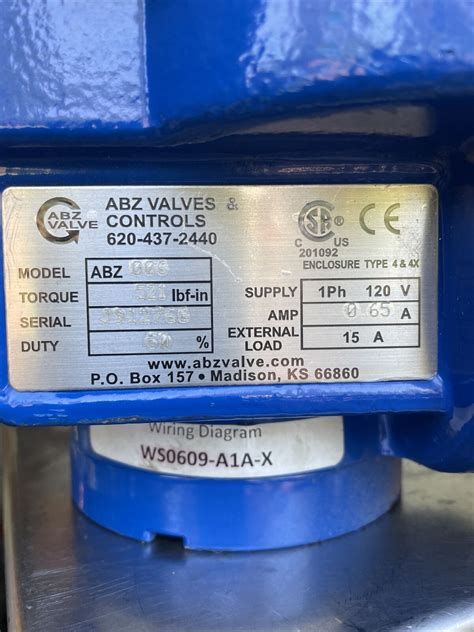 ABZ 006 Valve Actuator for Sale - ScienceAGogo