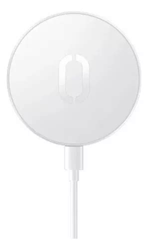 Carregador Sem Fio Magn Tico W Magsafe P Iphone Cor Branco