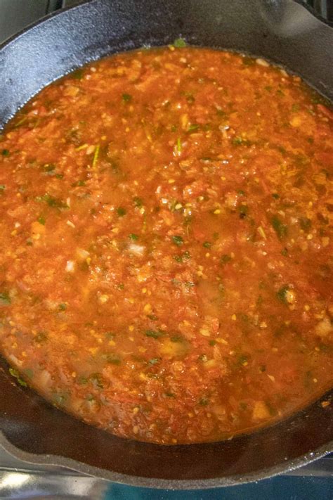 Salsa Roja Recipe - stetted