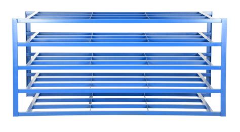 60 H X 485 W X 48 D 5 Shelf Horizontal Sheet Rack Steel Storage Rack Metal Rack Plywood