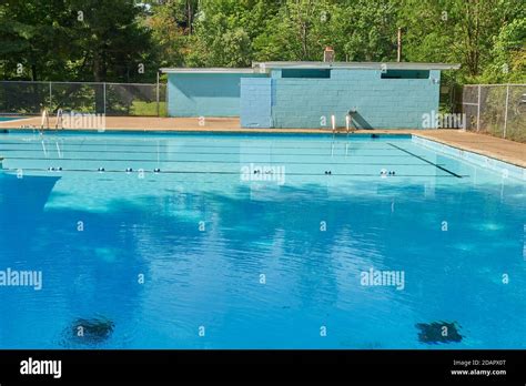 summer camp swimming pool Stock Photo - Alamy